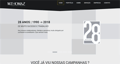 Desktop Screenshot of mthomaz.com.br