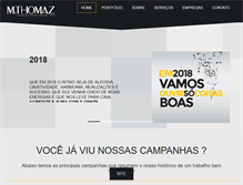 Tablet Screenshot of mthomaz.com.br